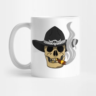 Western Skull Mug